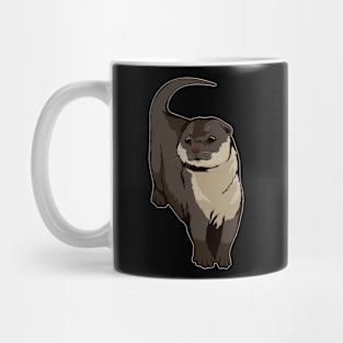 Sea Otter Art Illustration Hammy Mug